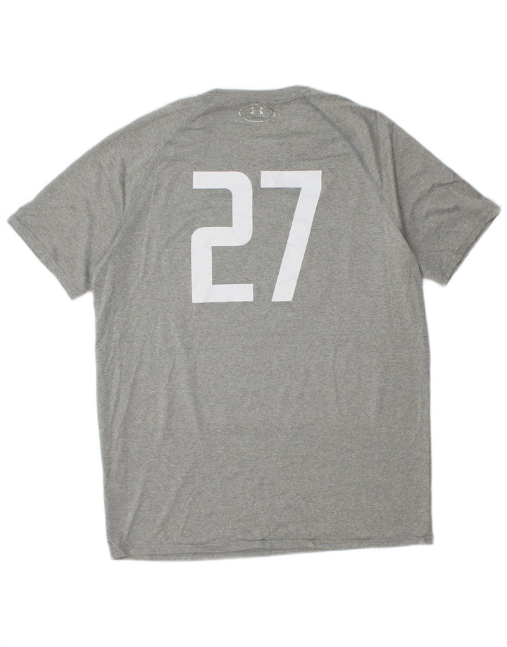 Tricou grafic pentru bărbați UNDER ARMOUR Top Medium Gri Poliester