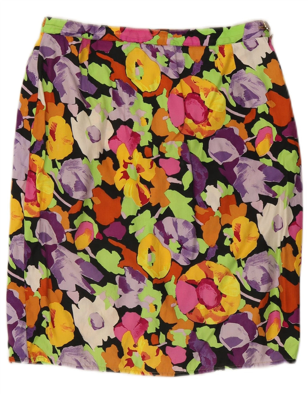 Fusta Dreaptă Vintage Femei W26 Mic Multicolor Floral