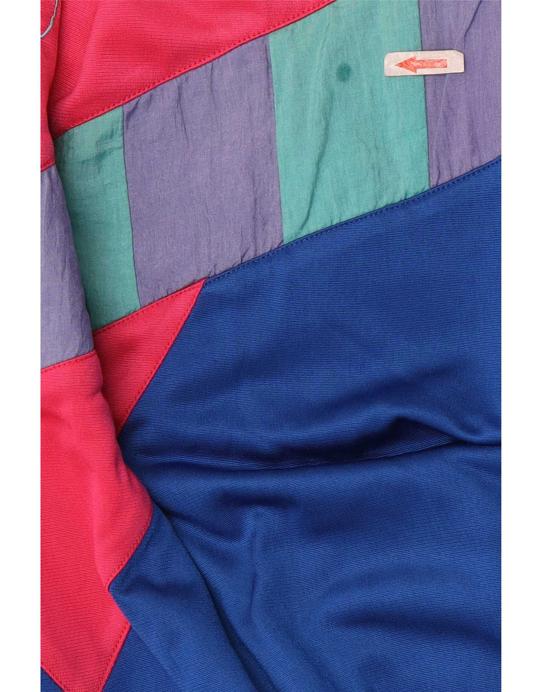 Jachetă de trening pentru bărbați vintage, XL, multicoloră, din poliester
