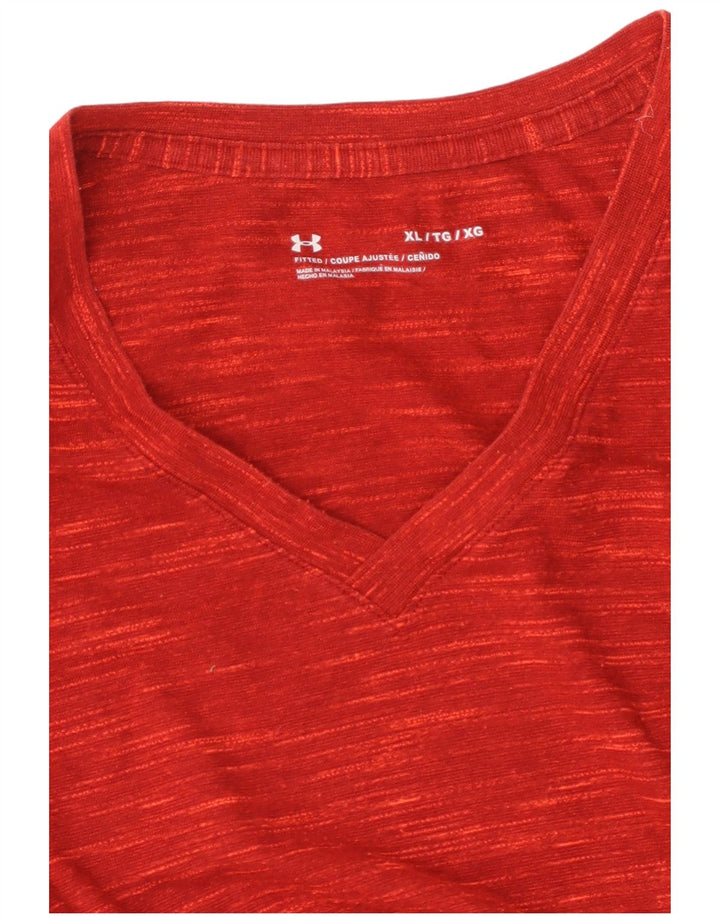 Tricou pentru bărbați UNDER ARMOUR Top XL Red Flecked