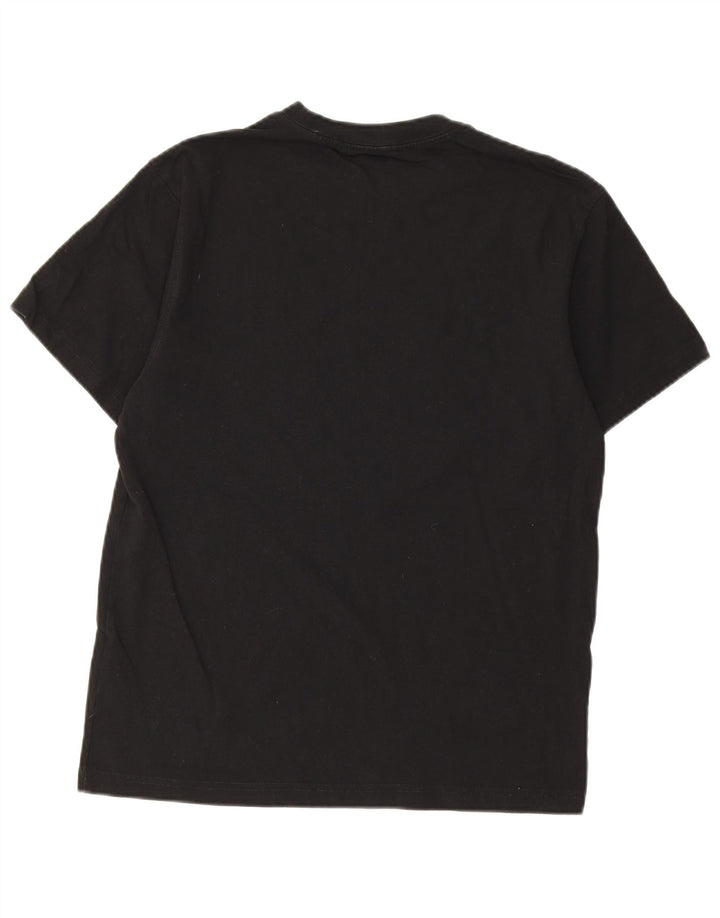 Tricou grafic pentru bărbați Carhartt Top mediu negru bumbac