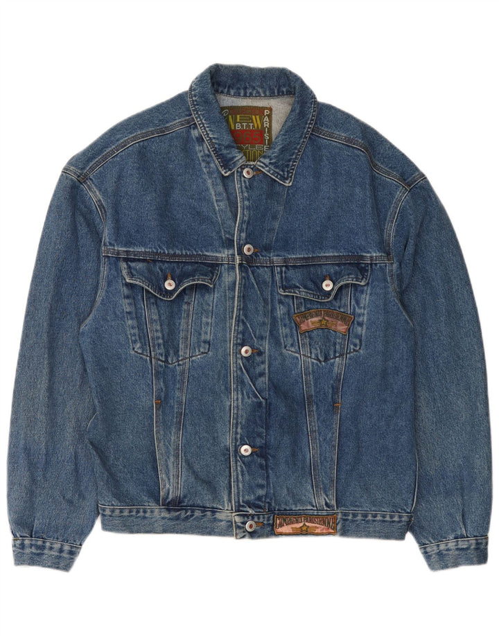 Jachetă de blugi pentru bărbați Compagnie UK 40 Large Blue