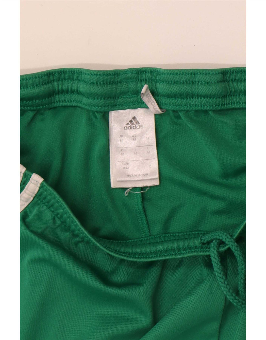 Pantaloni scurți sport pentru bărbați Adidas Climalite, poliester verde mediu
