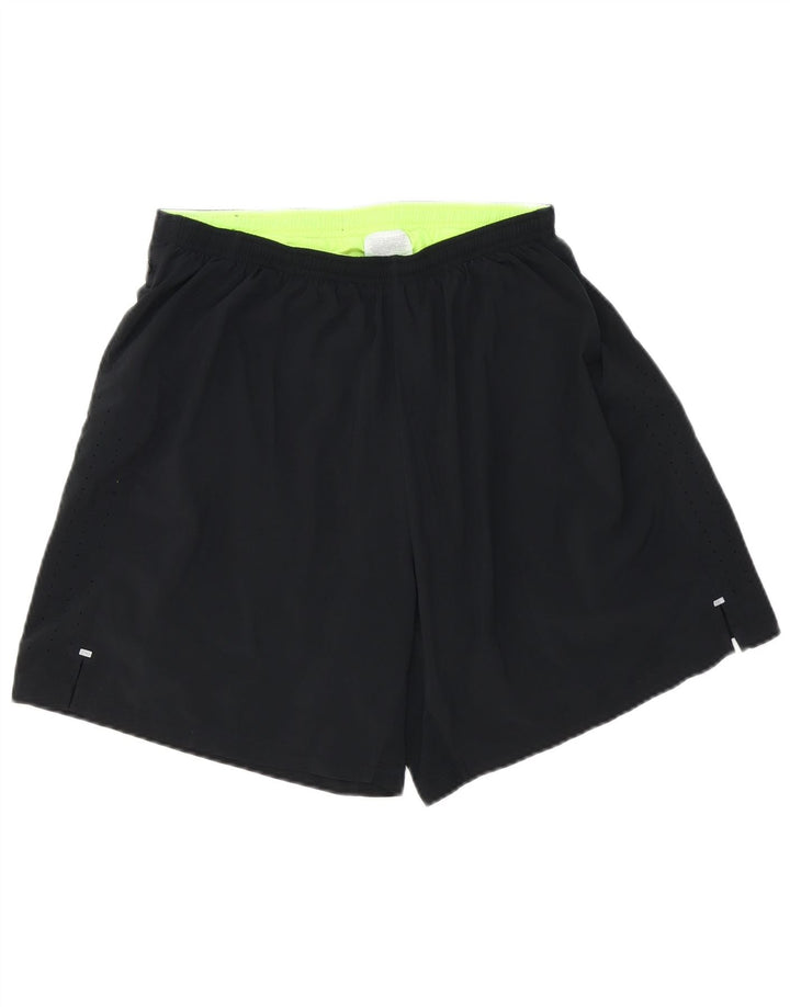 Pantaloni scurți sport NIKE Dri Fit pentru bărbați, mari, negru, poliester