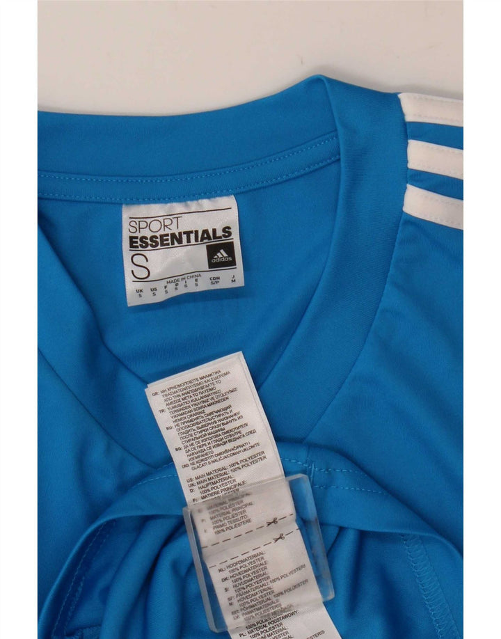 Adidas tricou pentru bărbați Top mic albastru poliester