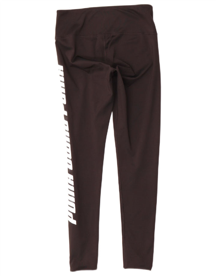 Leggings cu grafică pentru femei Puma UK 10, poliester negru mic