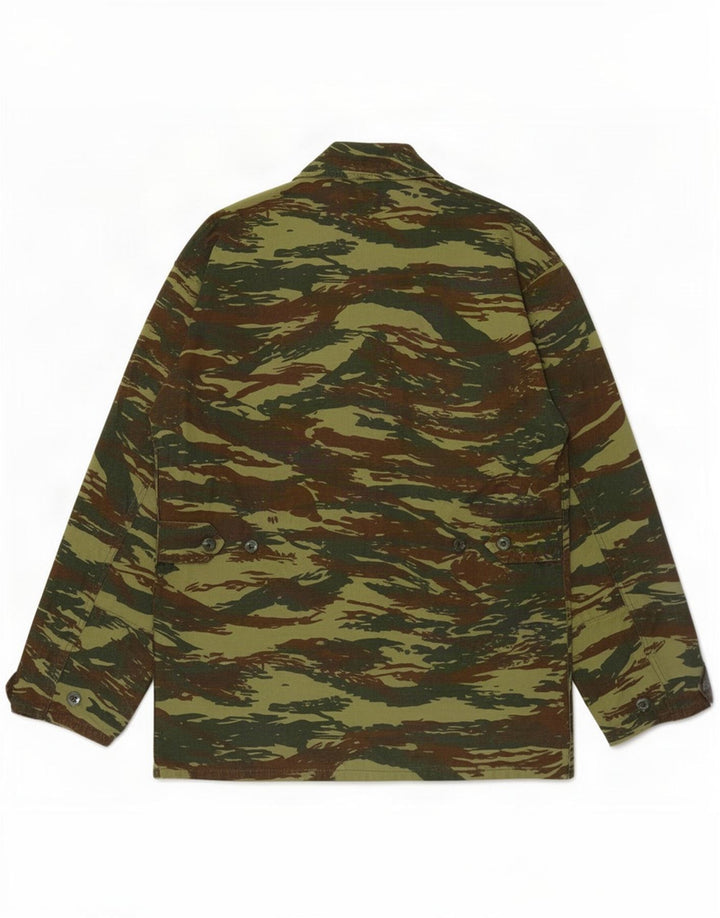 Jachetă vintage pentru bărbați, UK 38, camuflaj verde mediu