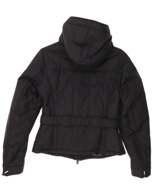Jachetă Windbreaker Cruz cu glugă pentru femei Refrigiwear UK 12 Medium Black