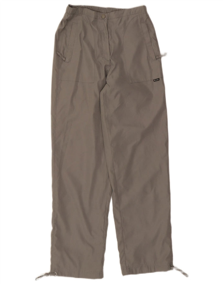 Pantaloni drepti casual pentru femei Champion Small W26 L30 Poliester gri