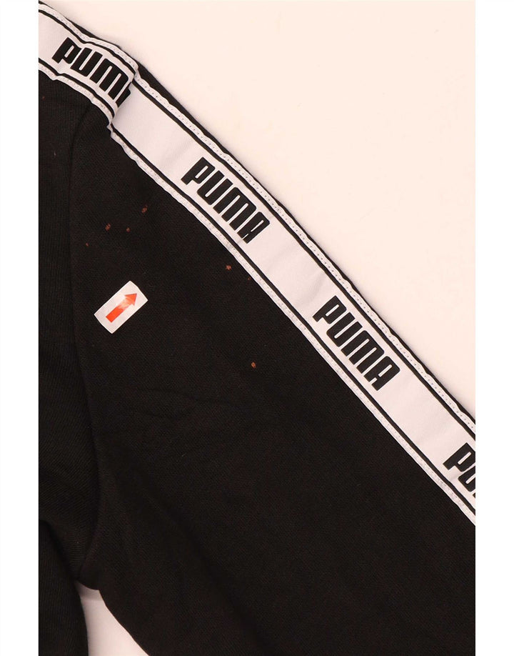 Pulover Puma pentru femei, cu grafică, mare, negru, color block