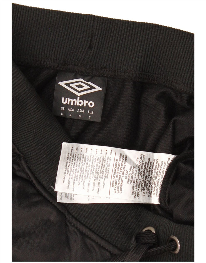 Pantaloni de trening grafic pentru bărbați Umbro Pantaloni de jogging Mici Poliester negru