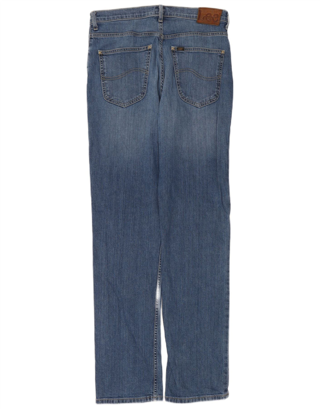 Blugi Lee Brooklyn drepte pentru femei W33 L34 bumbac albastru