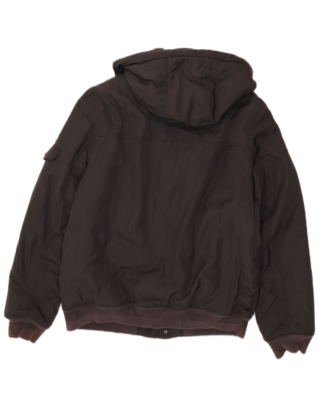 Jachetă bomber cu glugă pentru bărbați Tommy Hilfiger UK 42 XL Poliester negru