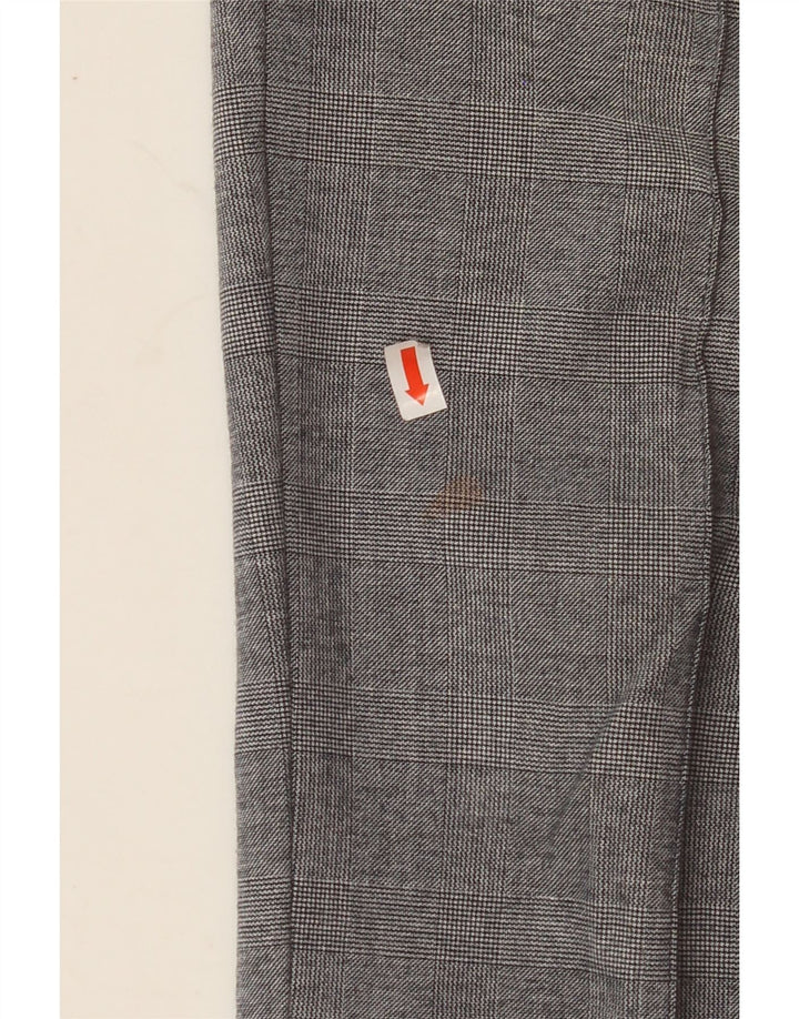 TOMMY HILFIGER Womens Slim Suit Trousers US 8 Medium W32 L28 Grey Check Vintage Tommy Hilfiger and Second-Hand Tommy Hilfiger from Messina Hembry 