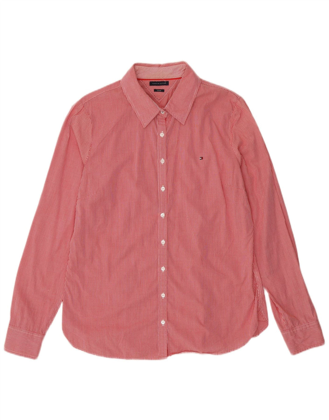 Cămașă Tommy Hilfiger pentru femei UK 16 Large Red Gingham