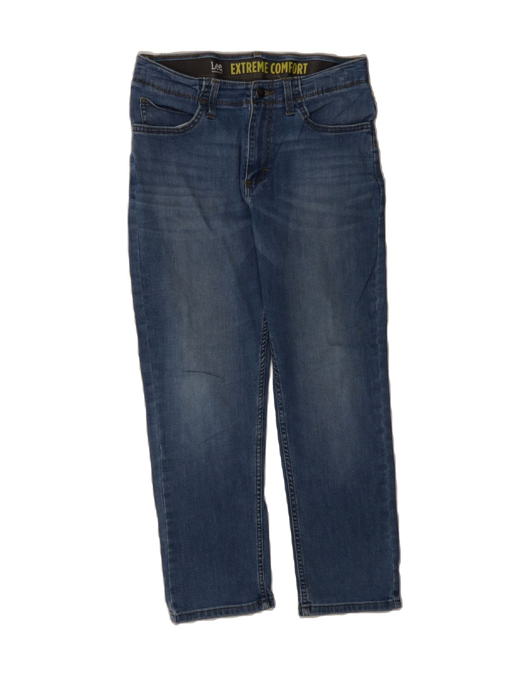 LEE Womens Cropped Jeans W32 L25 Blue Cotton Vintage Lee and Second-Hand Lee from Messina Hembry 