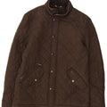 Jachetă matlasată pentru bărbați Barbour UK 40 Poliester maro mare