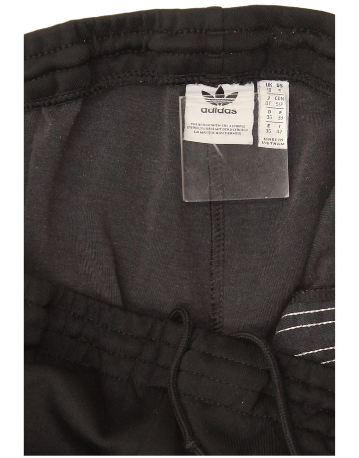 Pantaloni de trening Adidas pentru femei UK 10 Small Black
