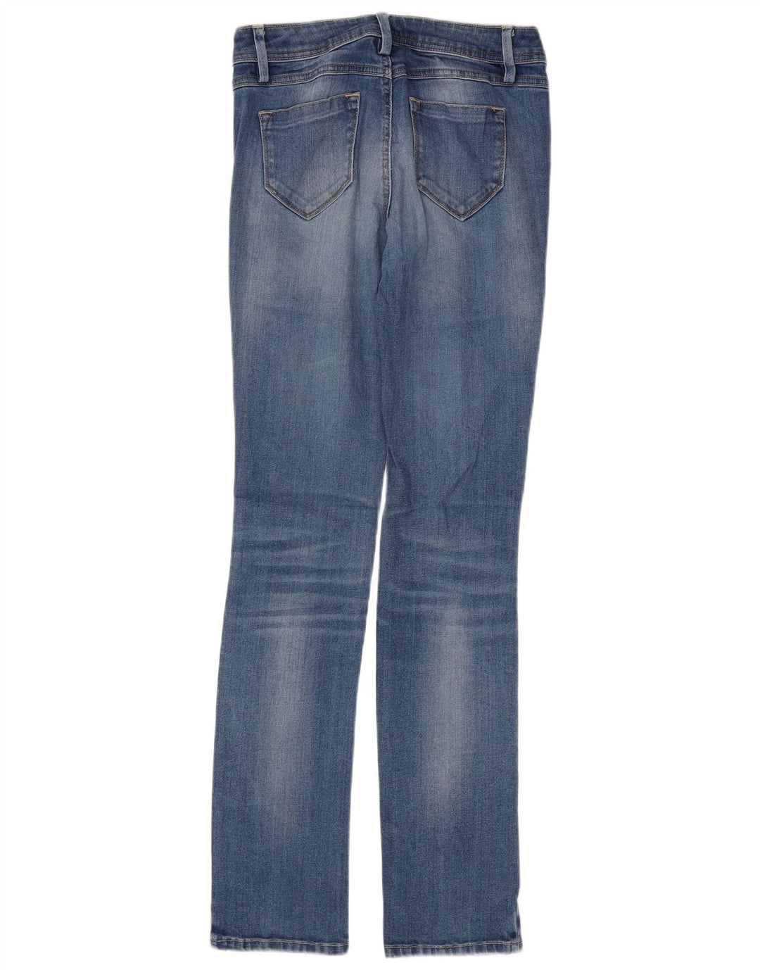 Blugi skinny pentru femei Benetton W28 L33 Bumbac albastru