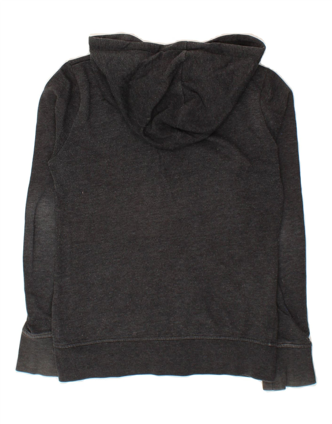 VANS Womens Zip Hoodie Sweater UK 10 Small Grey Cotton Vintage Vans and Second-Hand Vans from Messina Hembry 