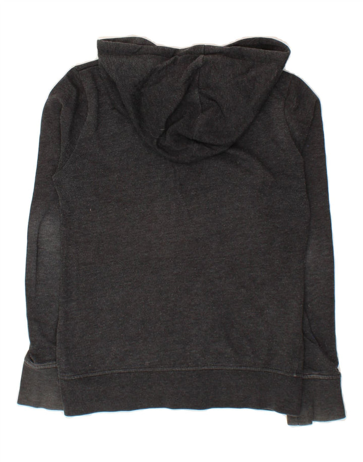 VANS Womens Zip Hoodie Sweater UK 10 Small Grey Cotton Vintage Vans and Second-Hand Vans from Messina Hembry 