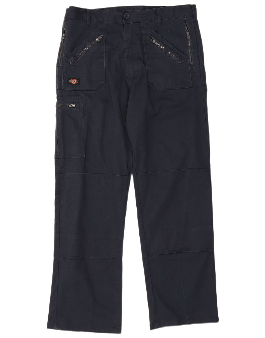 Pantaloni cargo drepti pentru bărbați Dickies W34 L31 poliester bleumarin