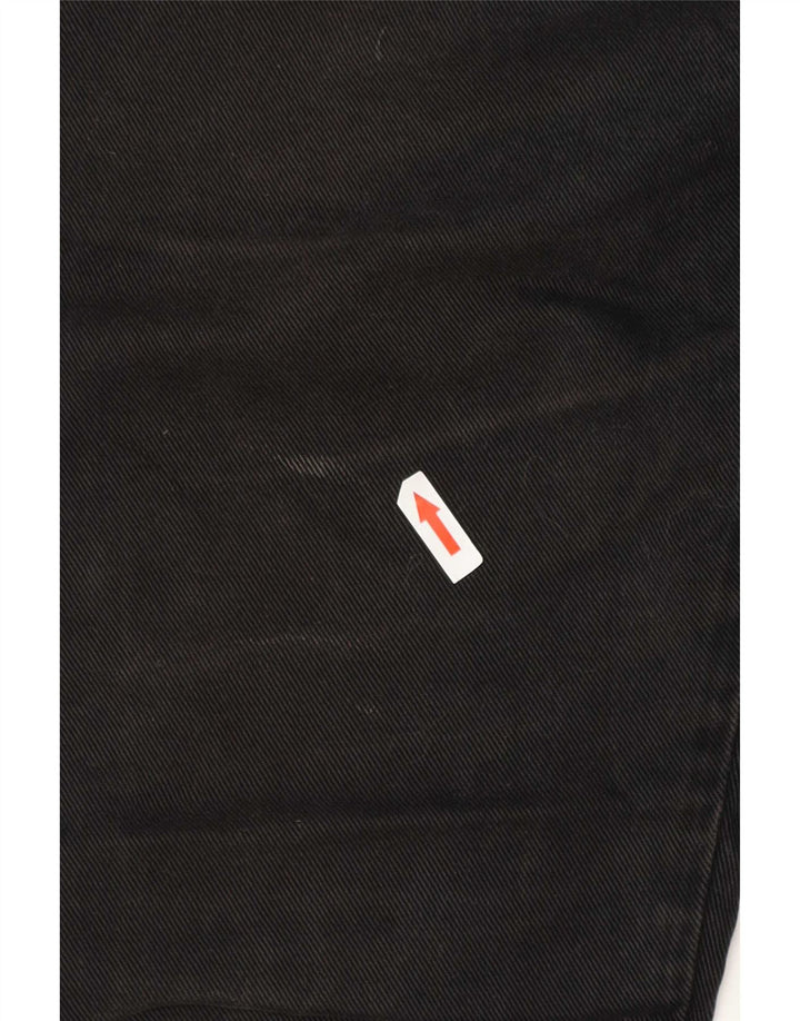 Blugi drepte pentru bărbați Wrangler Texas W34 L27 bumbac negru