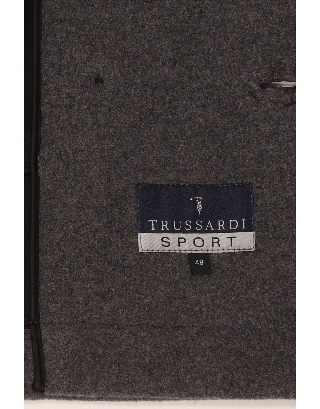 Palton pentru bărbați Trussardi IT 48 Lână Gri Mediu