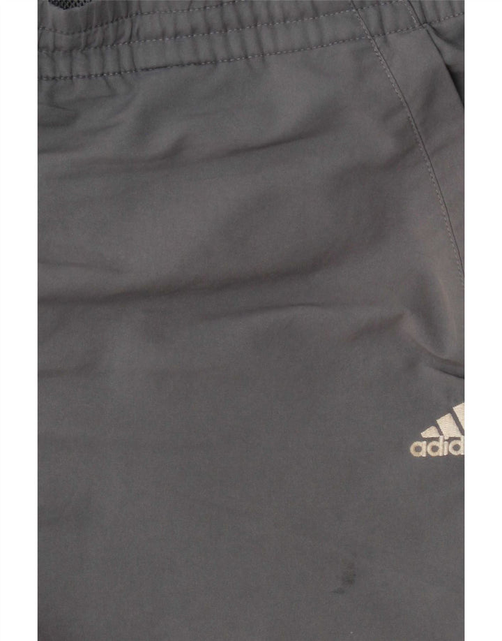 Pantaloni scurți sport pentru bărbați Adidas XL, gri, poliester color bloc