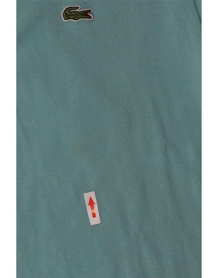 Tricou polo Lacoste pentru bărbați mărimea 3 mic turcoaz