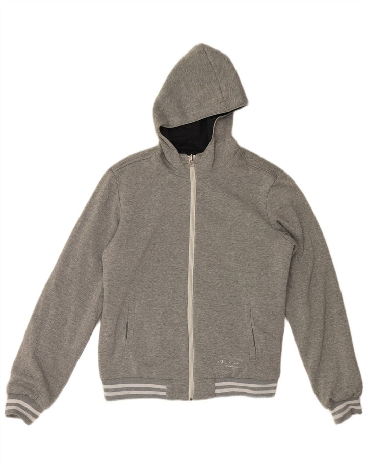 Pulover pentru bărbați Champion, cu fermoar, XL, gri