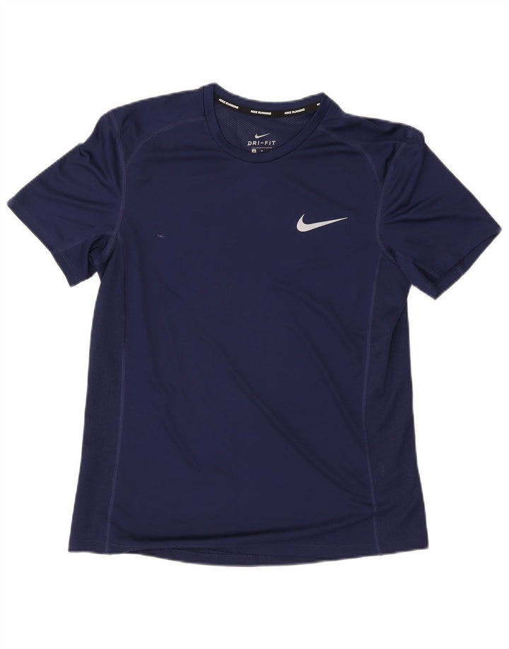 Tricou Nike pentru bărbați Dri Fit Top Mediu Bleumarin