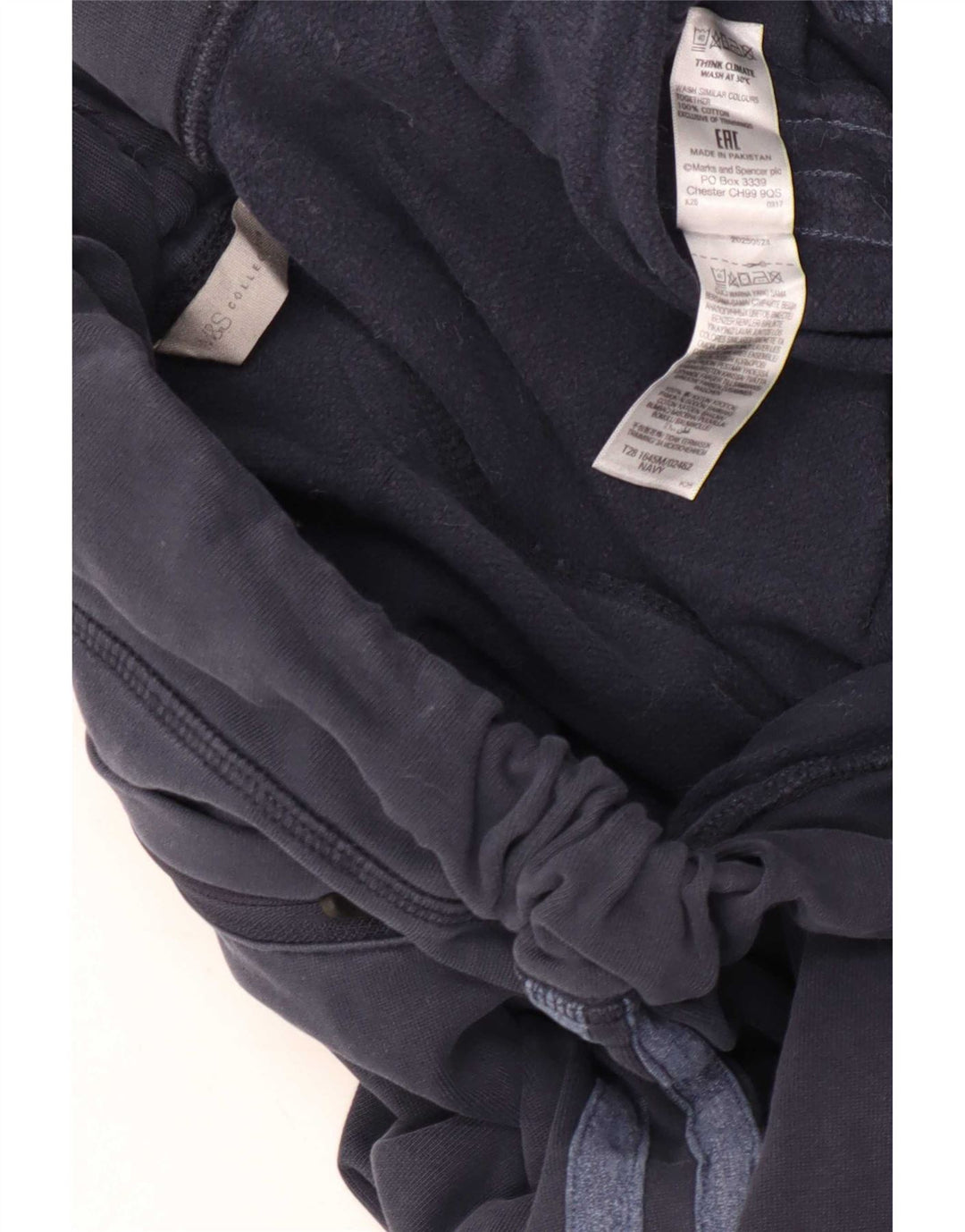 Pantaloni de trening pentru bărbați Marks & Spencer 2XL bumbac bleumarin