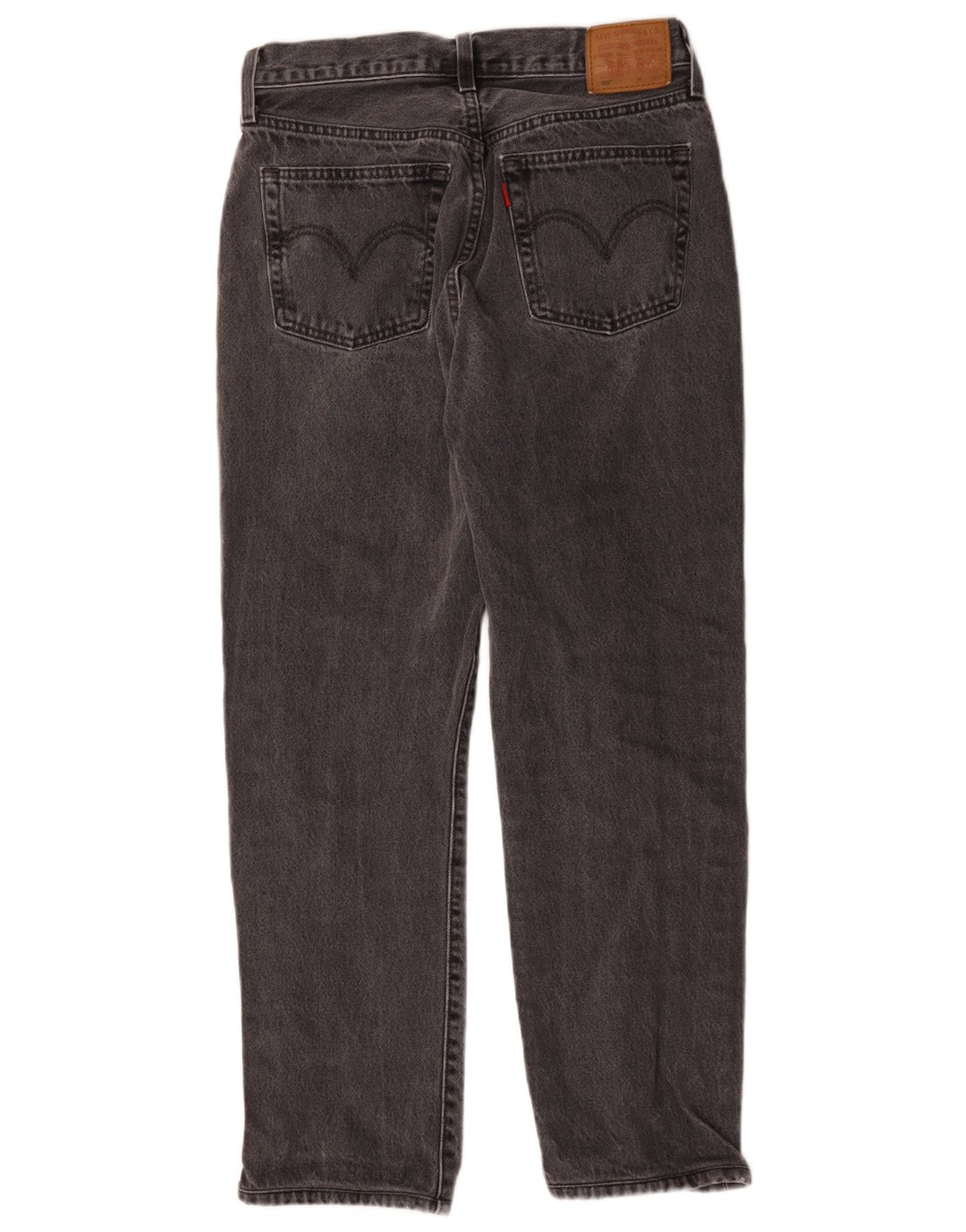 Blugi drepti 501 pentru femei Levi's W28 L26 bumbac gri