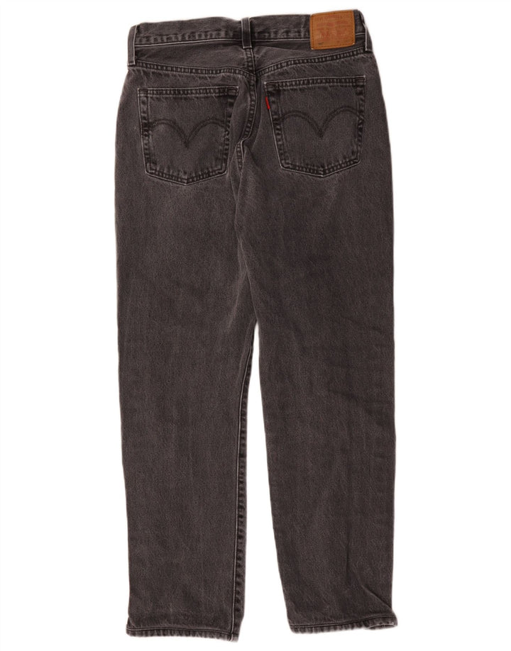 Blugi drepti 501 pentru femei Levi's W28 L26 bumbac gri