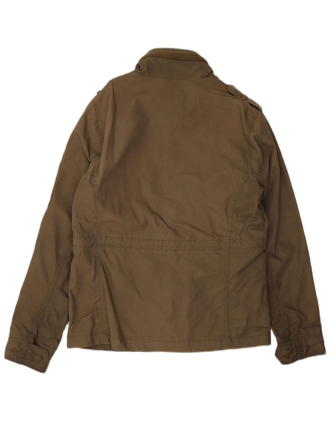 Jachetă militară pentru bărbați Superdry UK 40 mare, bumbac kaki
