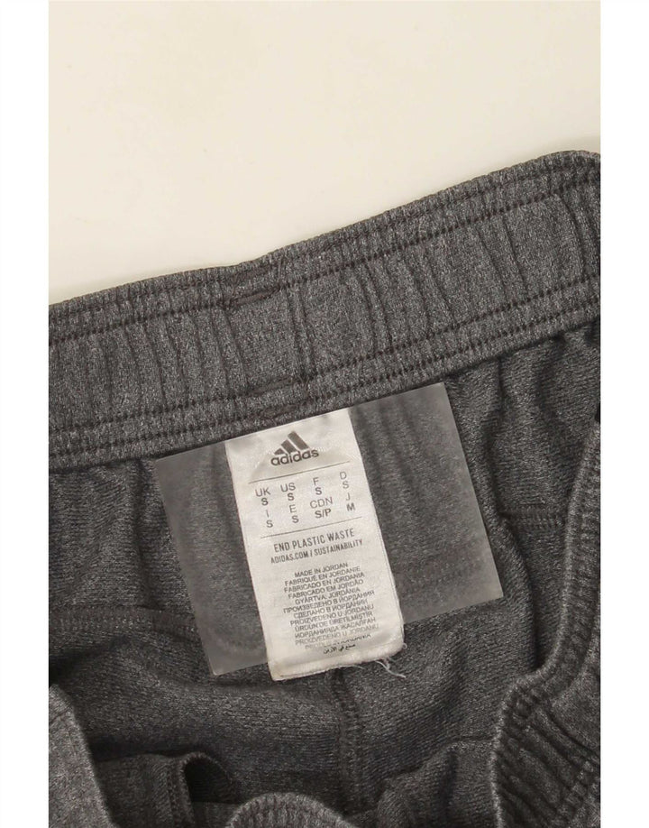 Pantaloni de trening Adidas pentru femei Joggeri UK 8 Poliester gri mic