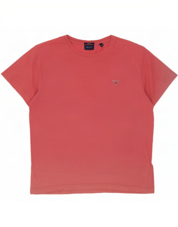 Gant Tricou obișnuit pentru bărbați Top mare din bumbac roz