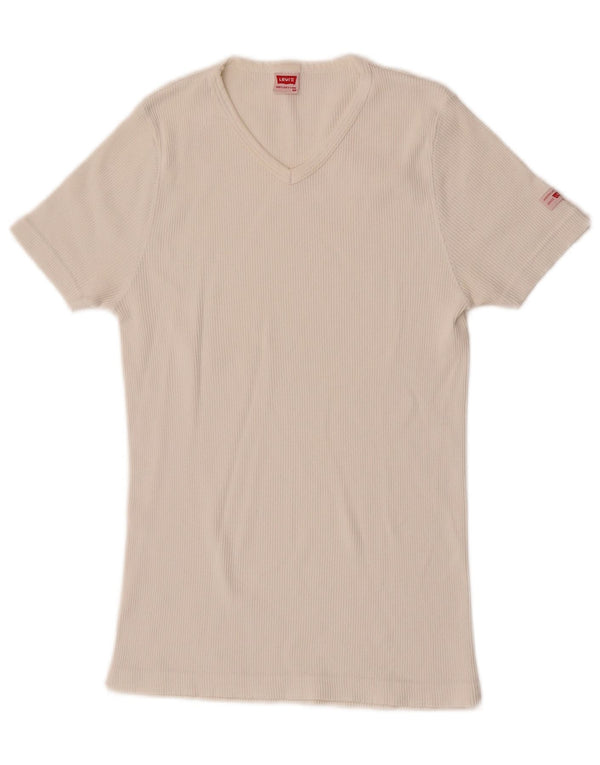 Tricou pentru femei Levi's Top UK 12 Medium White Bumbac