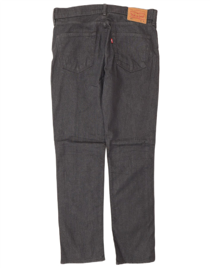 Blugi Levi's 511 Slim pentru bărbați W34 L32 bumbac gri