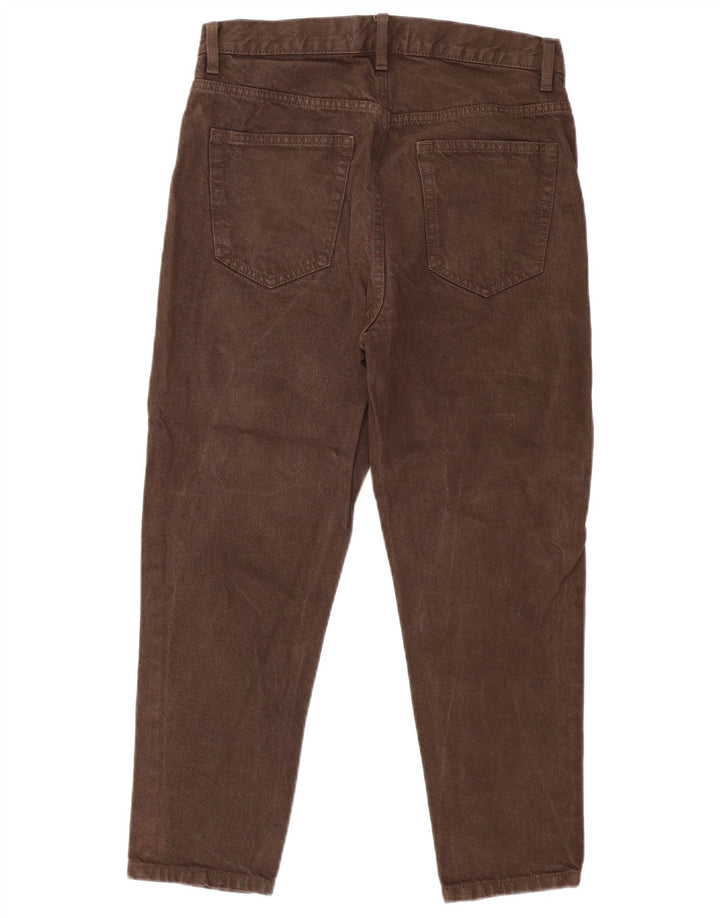 Blugi tăiați pentru bărbați ZARA EU 40 Medium W31 L25 Maro Bumbac