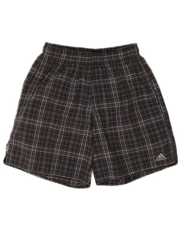 Pantaloni scurți sport pentru bărbați Adidas XS, gri poliester