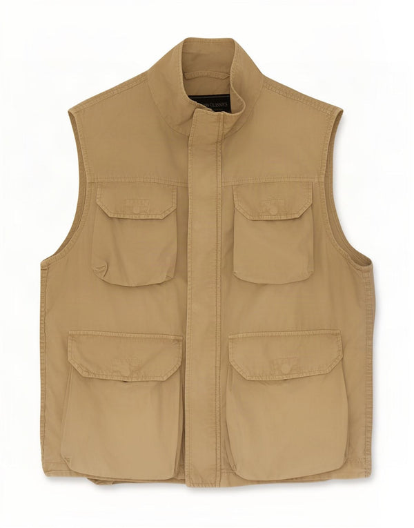 Gilet utilitar pentru bărbați Marlboro Classics EU 50 Large Beige