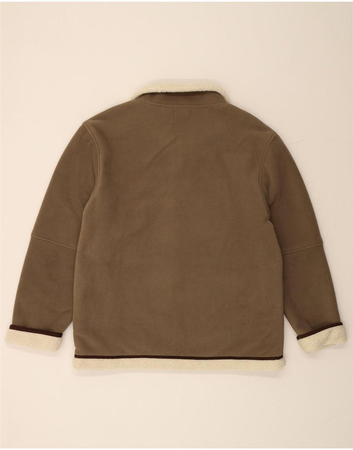 Jachetă pentru bărbați KLEPPER Sherpa Fleece IT 56 3XL Kaki Poliester