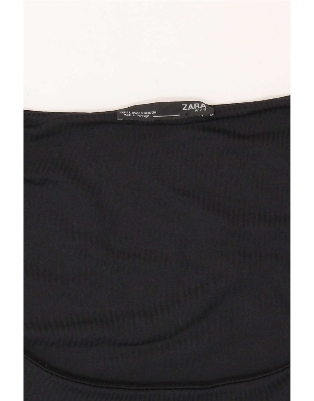 Top cu vestă fără mâneci pentru femei Zara UK 8 Small Bleumarin