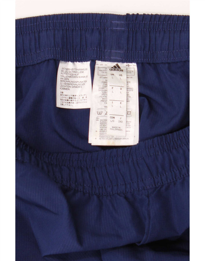 Pantaloni de trening Adidas Climalite pentru bărbați, mari, albastru, poliester