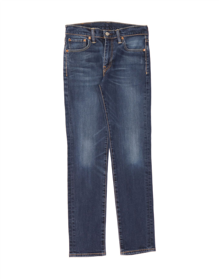 LEVI'S Mens 511 Slim Jeans W30 L32 Blue Cotton Vintage Levi's and Second-Hand Levi's from Messina Hembry 