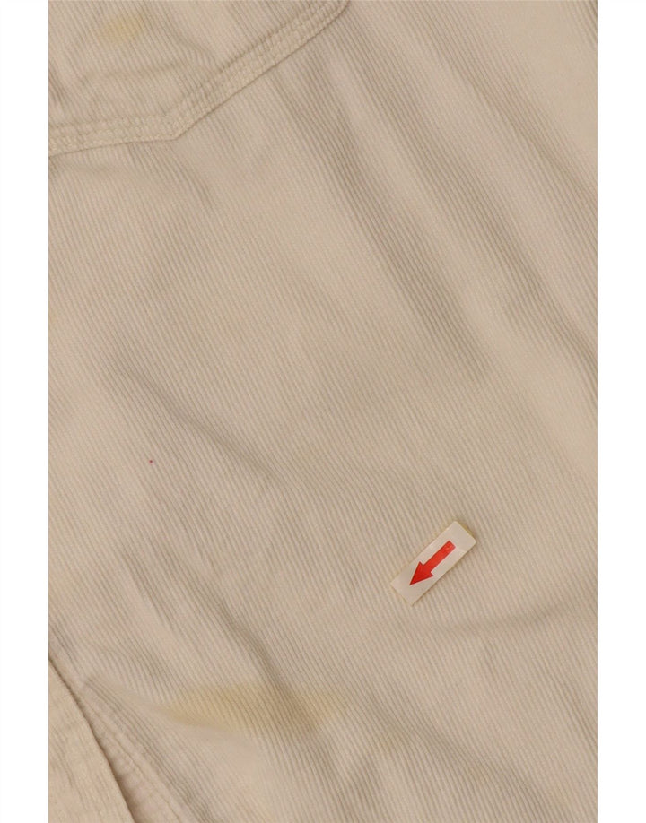 Cămașă oversize din velur STACCATO pentru femei UK 10, bumbac alb, mic