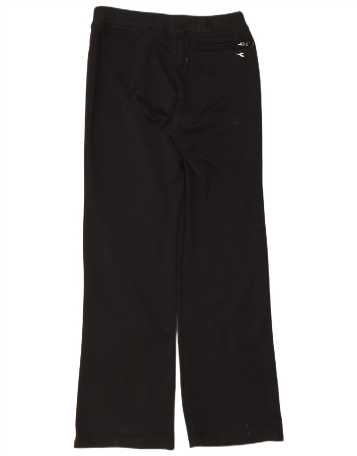 Pantaloni de trening Diadora pentru femei UK 12 Poliester mediu negru