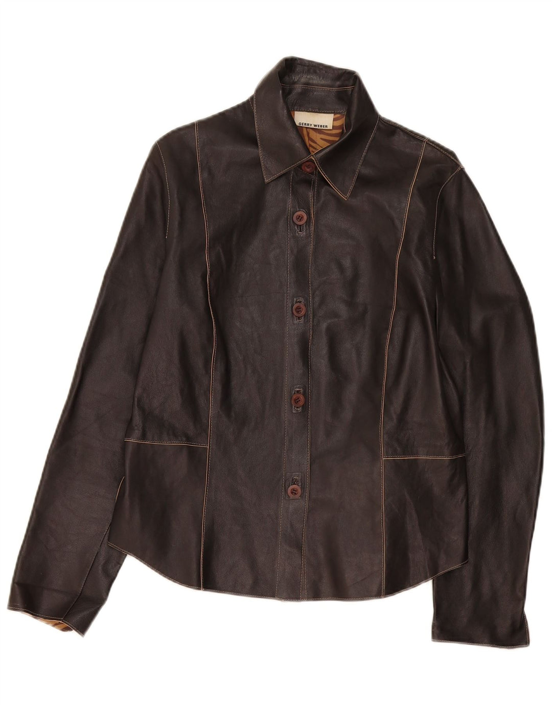 Gerry Weber Jachetă de piele pentru femei UK 14 Large Black
